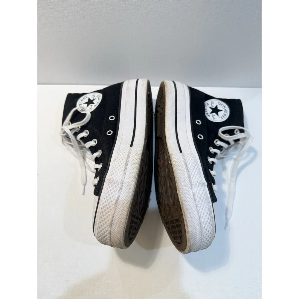 Converse Chuck Taylor All Star Lift Platform Women Size 7 Black High Top Shoes